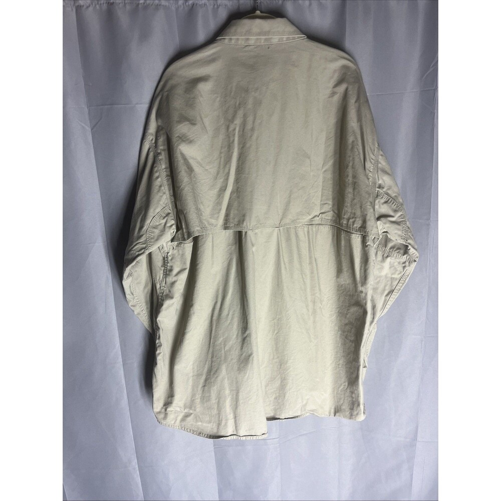 5.11 Tactical Series Mens Khaki Conceal Shirt Vented Button Up 72157 Sz 2XL - Picture 7 of 8